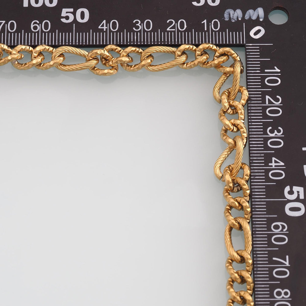 Stainless Steel Twist Oval Chain,14K Gold Stainless Steel Chain,Waterproof Chain for DIY Necklace Bracelet Making