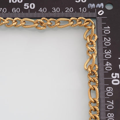 Stainless Steel Twist Oval Chain,14K Gold Stainless Steel Chain,Waterproof Chain for DIY Necklace Bracelet Making