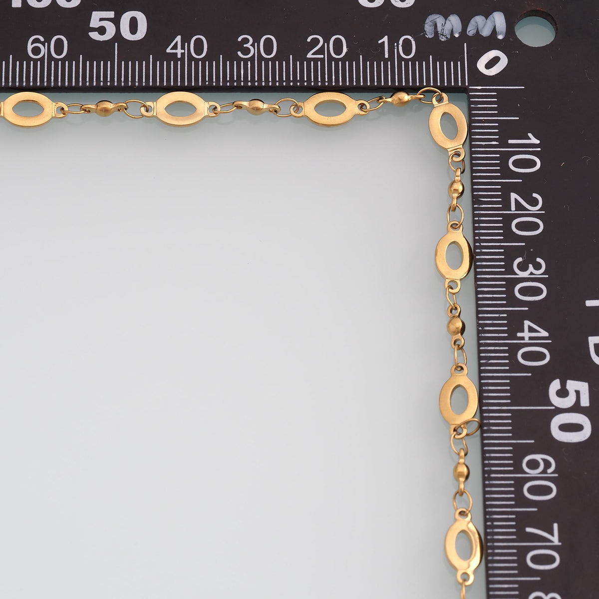 Stainless Steel Leaf Chain,14K Gold Stainless Steel Chain,Waterproof Chain for DIY Necklace Bracelet Making