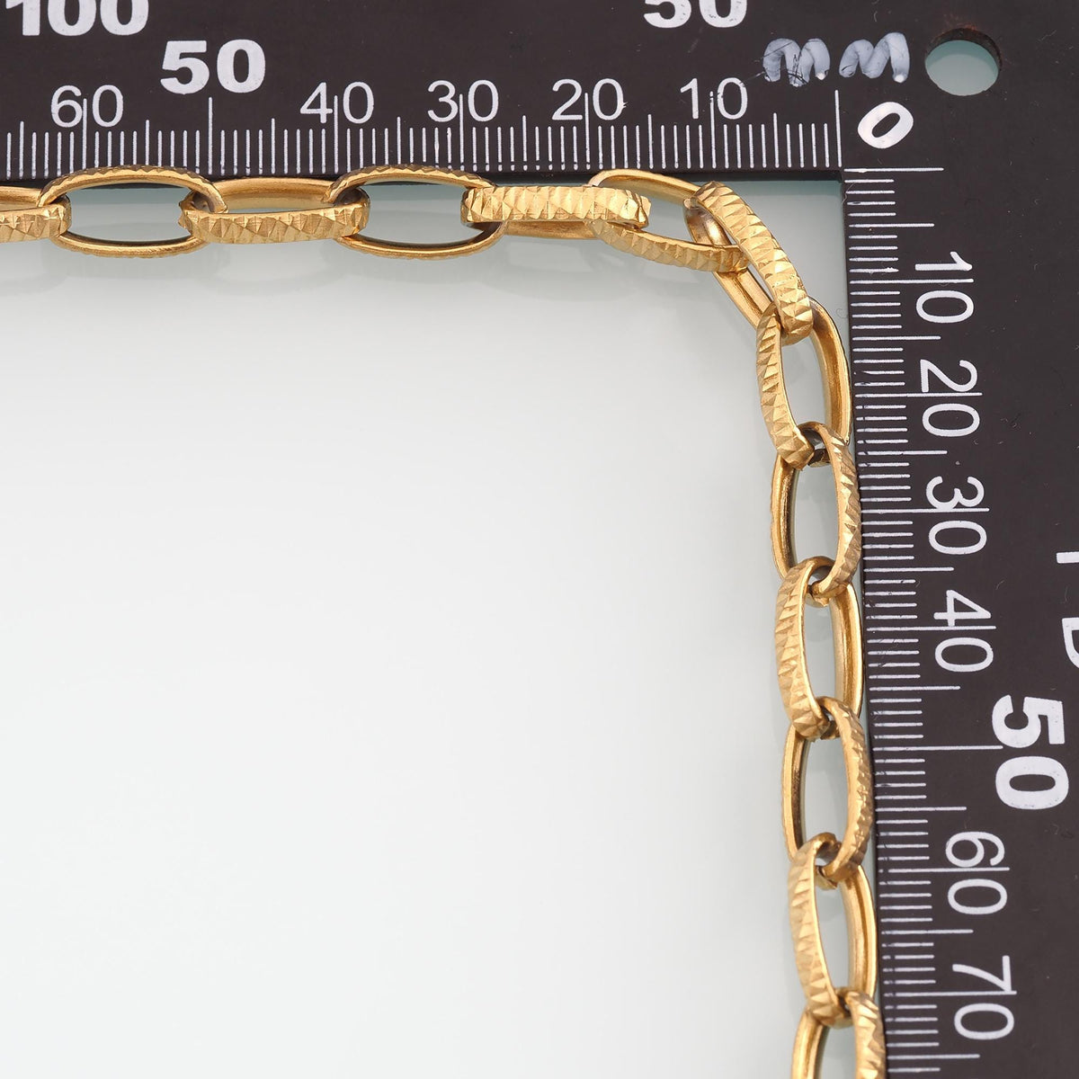 Stainless Steel Twist Rectangle Chain,14K Gold Stainless Steel Chain,Waterproof Chain for DIY Necklace Bracelet Making