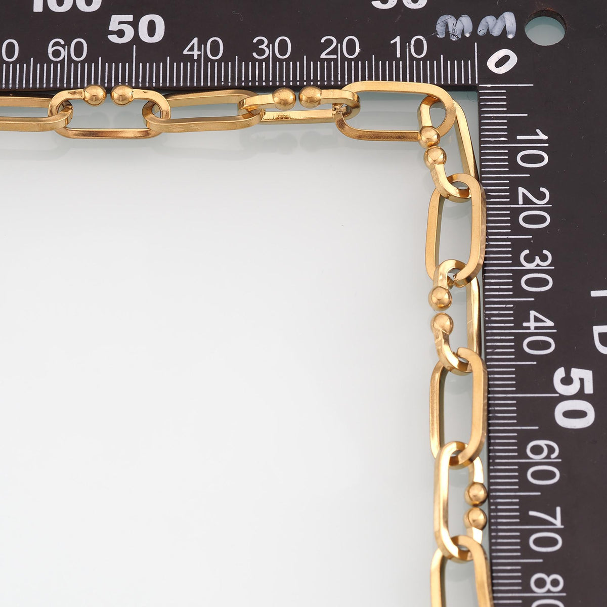 Stainless Steel Twist Oval Chain,14K Gold Stainless Steel Chain,Waterproof Chain for DIY Necklace Bracelet Making