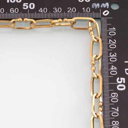 Stainless Steel Twist Oval Chain,14K Gold Stainless Steel Chain,Waterproof Chain for DIY Necklace Bracelet Making