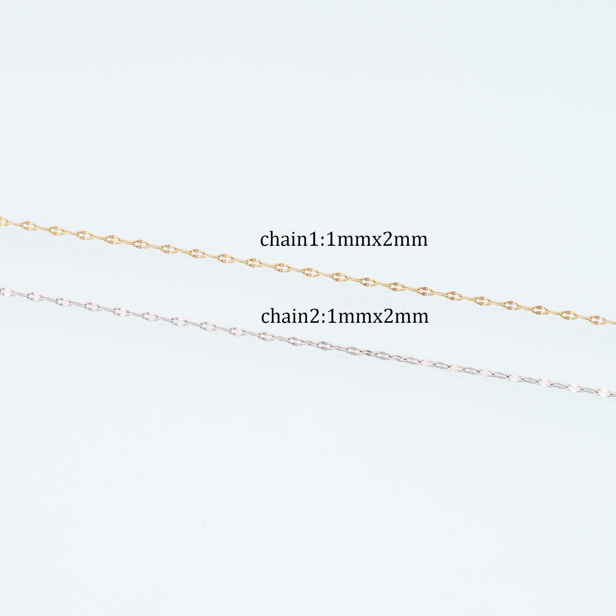 14K Gold Flower Jewelry Chain 3.28 ft, 16.40 ft for Jewelry Making