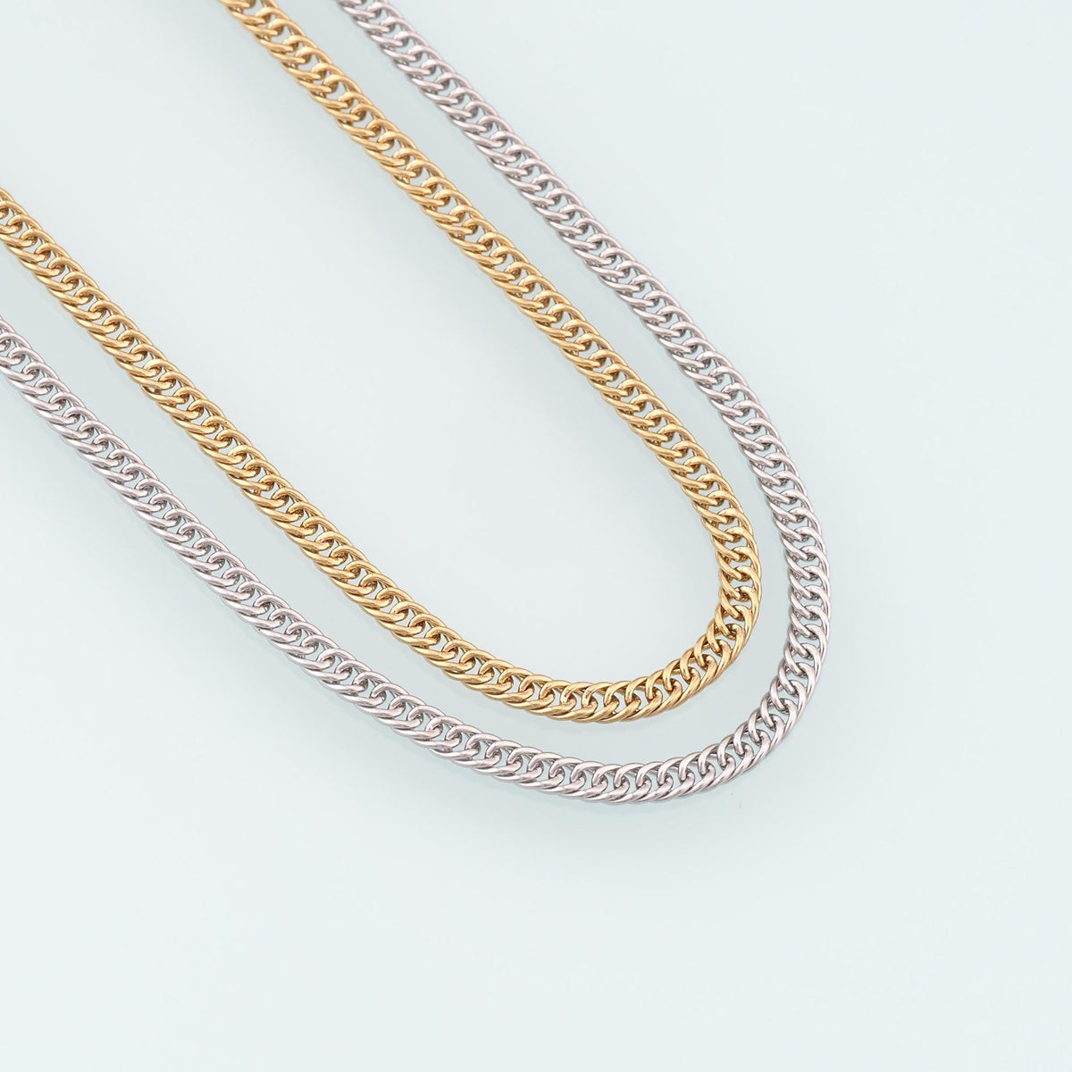 Stainless Steel Meso Chain,14K Gold Stainless Steel Chain,Waterproof Chain for DIY Necklace Bracelet Making