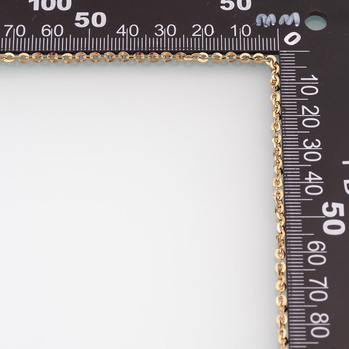 Stainless Steel Round Chain,14K Gold Stainless Steel Chain,Waterproof Chain for DIY Necklace Bracelet Making
