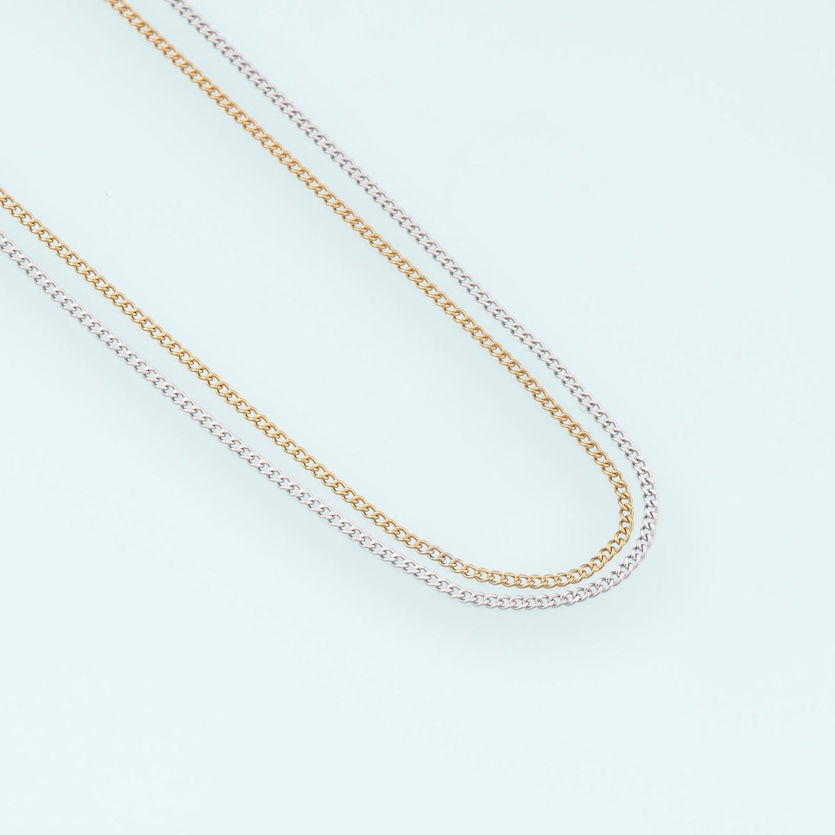 Stainless Steel Round Thin Chain,14K Gold Stainless Steel Chain,Waterproof Chain for DIY Necklace Bracelet Making