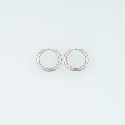 A Pair Stainless Steel Huggie Earrings, 14K Gold Filled Waterproof Never Fade Huggie Hoops,Everyday DIY Jewelry Ear Stack Jew