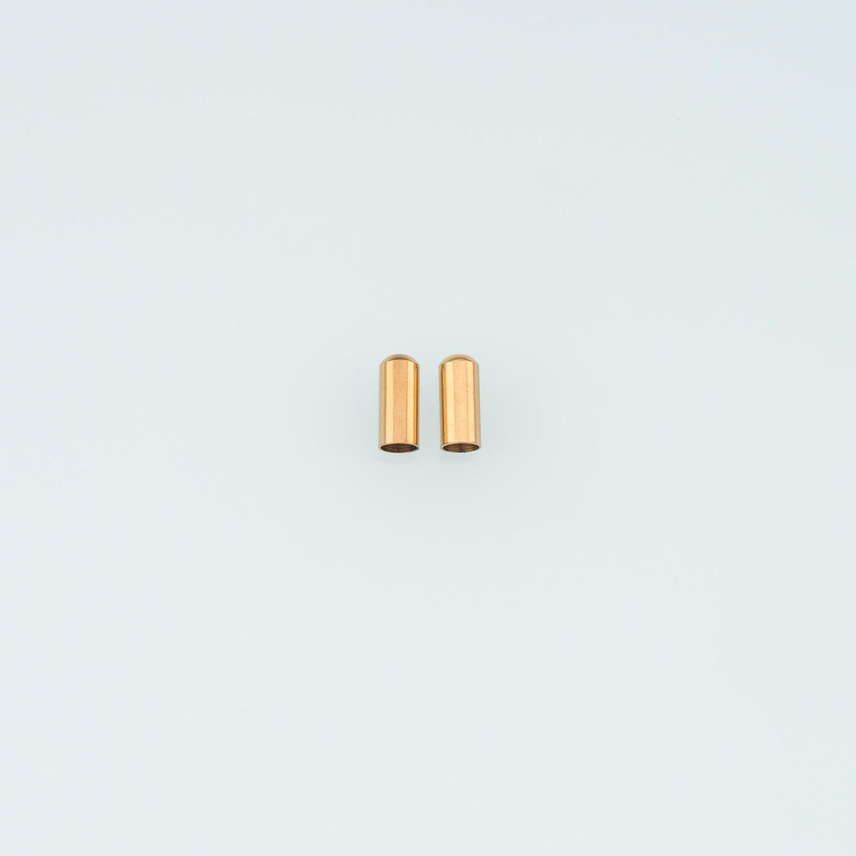 14K Gold Tube Beads 7 mm, 6 mm for Jewelry Making