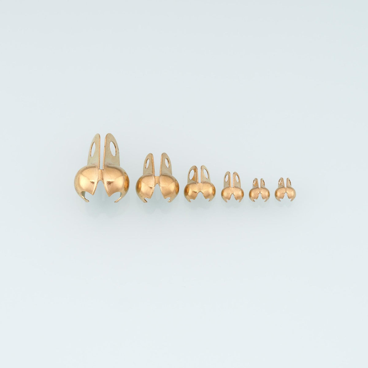 14K Gold Crimp 15 mm, 11 mm for Jewelry Making