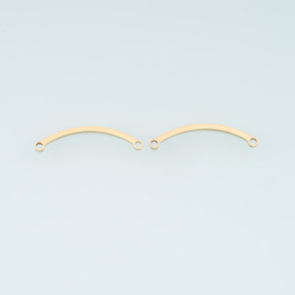 14K Gold Connector 25.5 mm, 24 mm for Jewelry Making