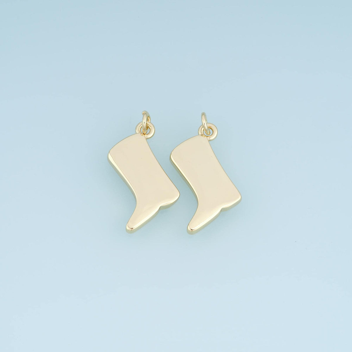 18K Gold Filled Charm Pendant for Jewelry Making