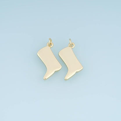18K Gold Filled Charm Pendant for Jewelry Making