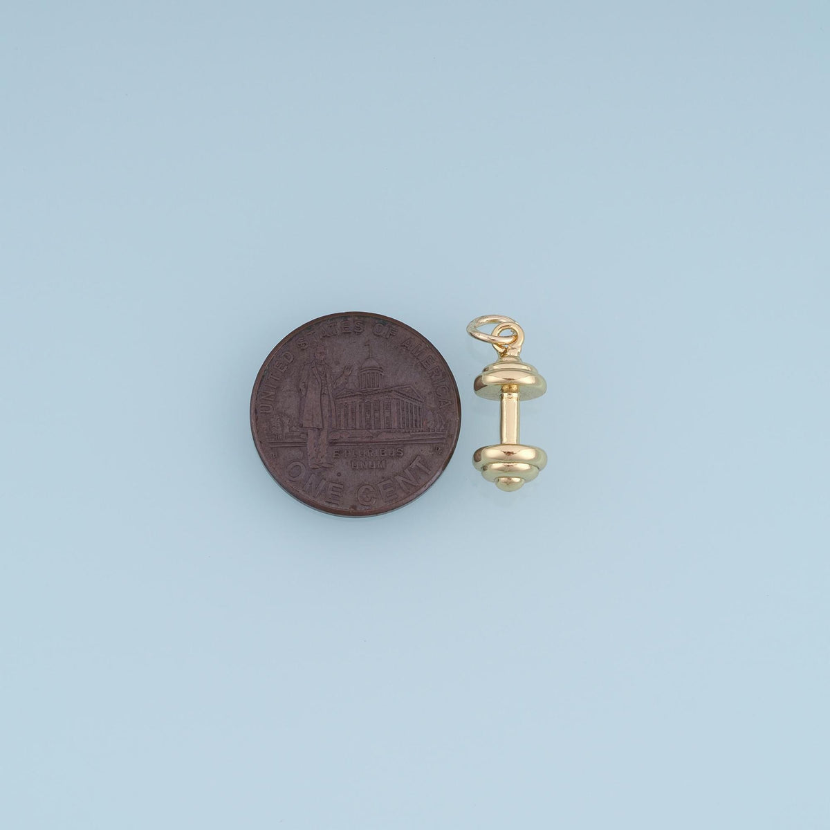 18K Gold Filled Charm Pendant for Jewelry Making