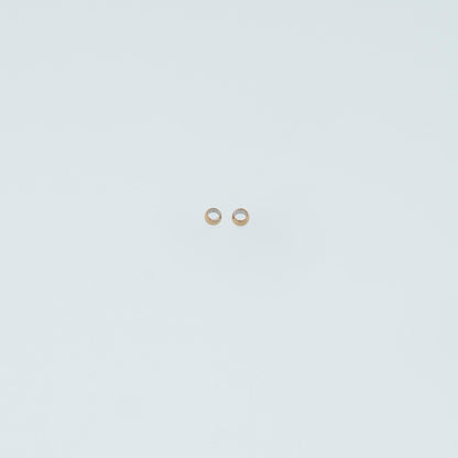 14K Gold Round Round Beads 2 mm, 1.5 mm for Jewelry Making