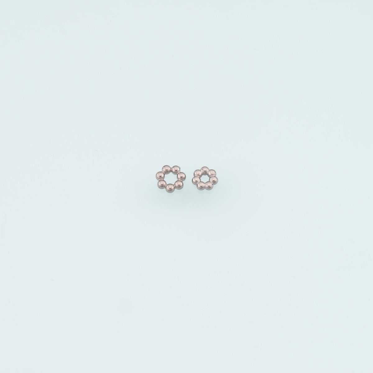 14K Gold Flower Spacer Beads 5 mm, 4.5 mm for Jewelry Making