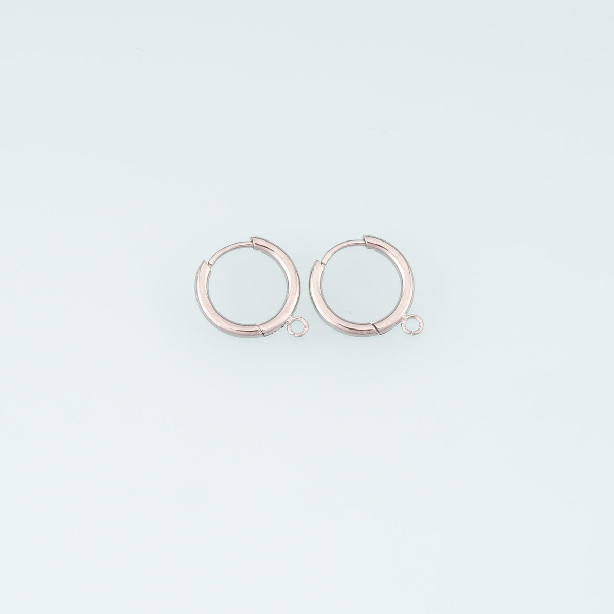 A Pair Stainless Steel Hoop Earrings, 14K Gold Filled Waterproof Never Fade Huggie Hoops,Everyday DIY Jewelry Ear Stack Jewel
