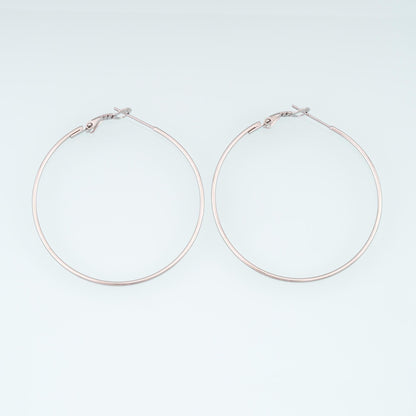 A Pair Stainless Steel Hoop Earring Findings, 14K Gold Filled Waterproof Never Fade Huggie Hoops,Everyday DIY Jewelry Ear Sta