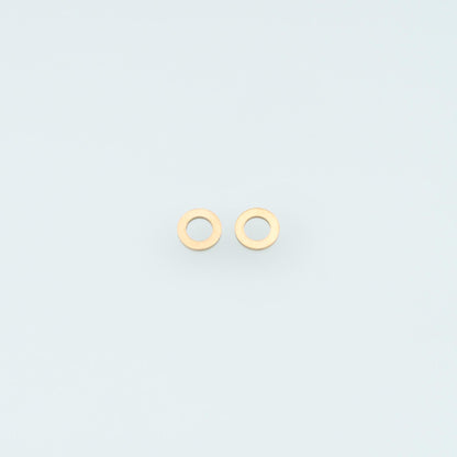 50 PCS Stainless Steel Round Bead, 14K Gold Filled Waterproof Tarnish Findings,DIY Necklace Bracelet Findings Supplies
