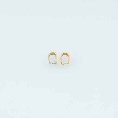 14K Gold Bail for Jewelry Making