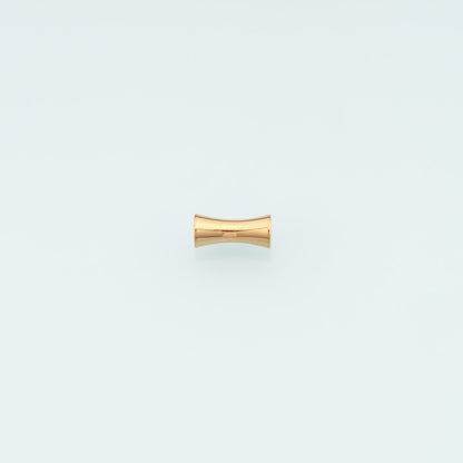 Stainless Steel Hourglass Beads, 14K Gold Filled Waterproof Spacer Beads,DIY Necklace Bracelet Findings Supplies