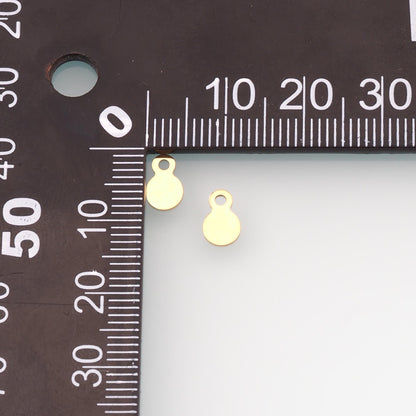 20 PCS Stainless Steel Circle Clasp, 14K Gold Filled Waterproof Tarnish Findings,DIY Necklace Bracelet Findings Supplies