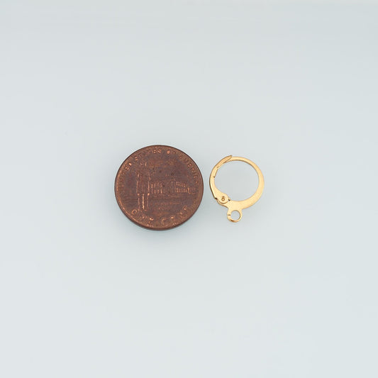 14K Gold Hoop Earrings for Jewelry Making