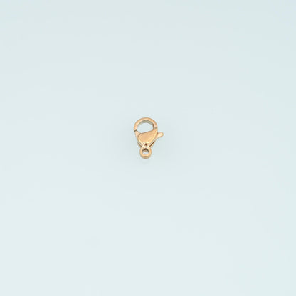 10 PCS Stainless Steel Mini Lobster Clasp, 14K Gold Filled Waterproof Never Fades. ,DIY Necklace Bracelet Findings Supplies