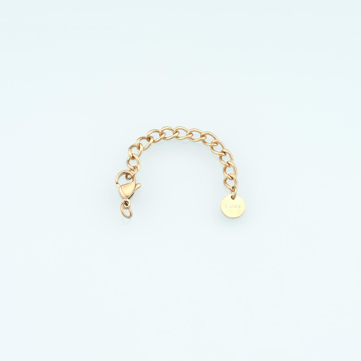 Stainless Lobster Clasp Adjustable Extender Chain ,14k Gold Filled Waterproof Tarnish Findings,DIY Necklace Bracelet Findings