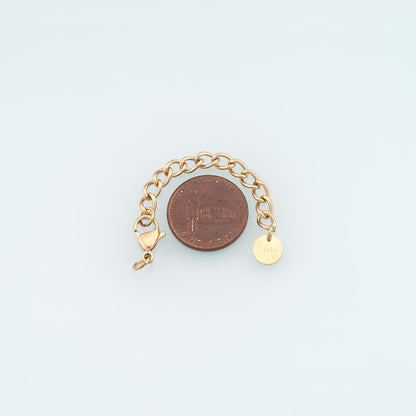 Stainless Lobster Clasp Adjustable Extender Chain ,14k Gold Filled Waterproof Tarnish Findings,DIY Necklace Bracelet Findings