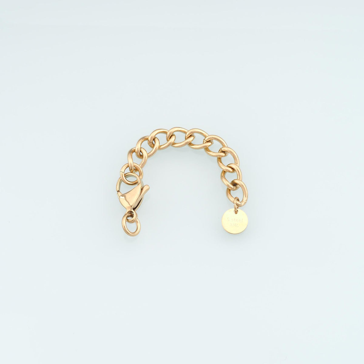 Stainless Lobster Clasp Adjustable Extender Chain ,14k Gold Filled Waterproof Tarnish Findings,DIY Necklace Bracelet Findings