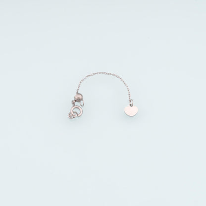 Stainless Spring Ring Clasp Adjustable Extender Thin Chain ,14k Gold Filled Waterproof Tarnish ,DIY Necklace Bracelet Finding