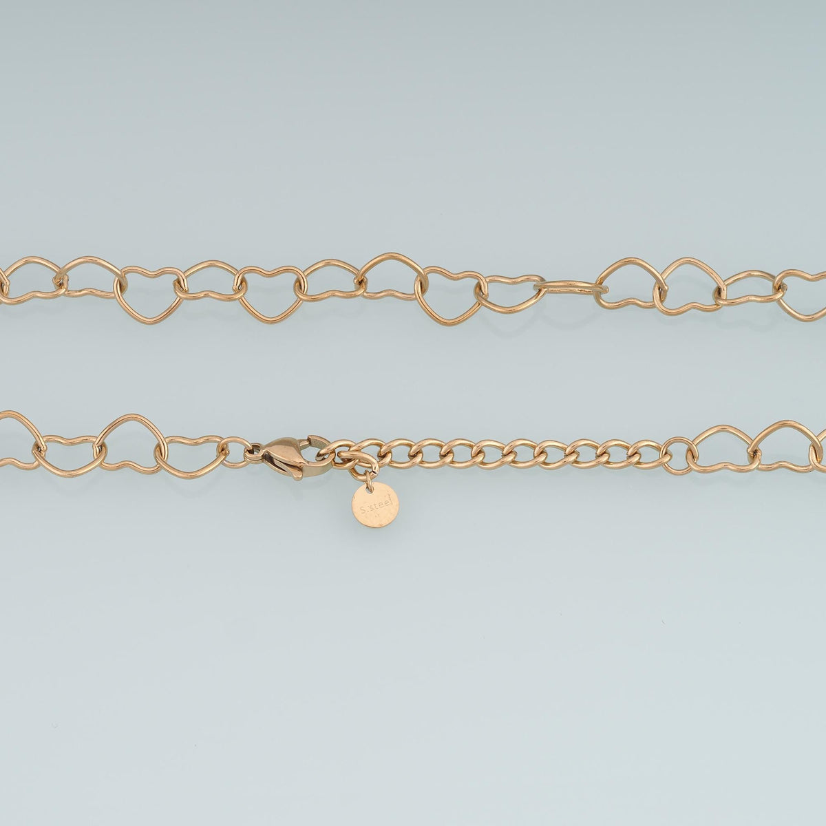 14K Gold Heart Necklace for Jewelry Making