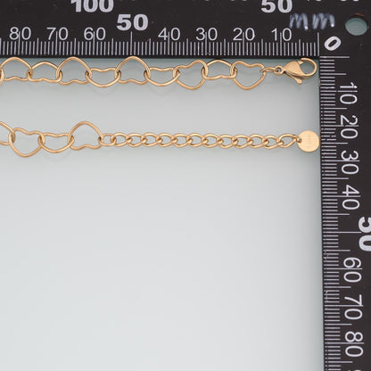 14K Gold Heart Necklace for Jewelry Making