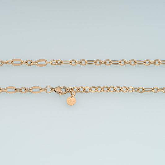 14K Gold Oval Necklace for Jewelry Making