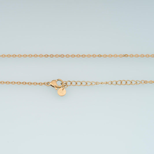 14K Gold Round Necklace for Jewelry Making