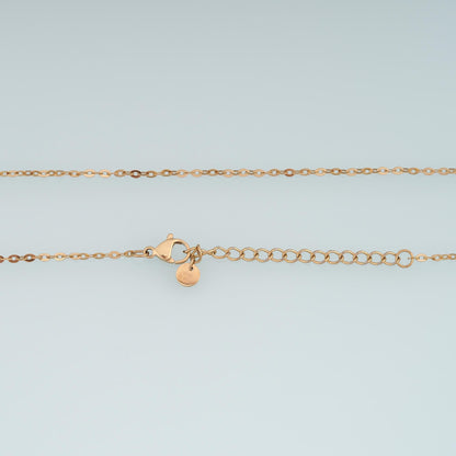 Fine Oval Necklace, 14K Gold Filled Waterproof Non Tarnish Necklace,DIY Everyday Layering Necklace