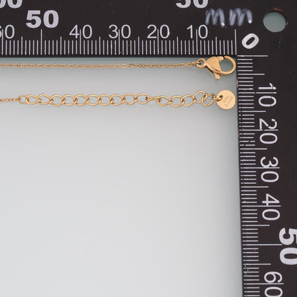 Fine Round Necklace, 14K Gold Filled Waterproof Non Tarnish Necklace,DIY Everyday Layering Necklace