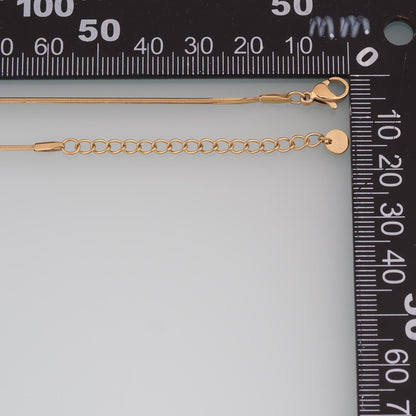 Fine Snake Necklace, 14K Gold Filled Waterproof Non Tarnish Necklace,DIY Everyday Layering Necklace