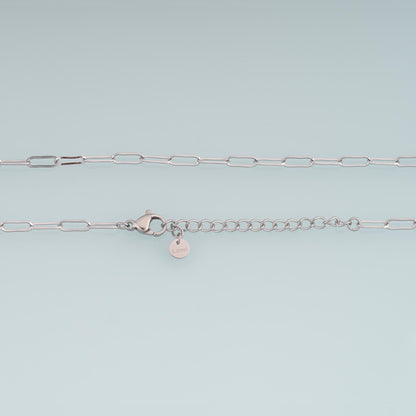 Oval Necklace, 14K Gold Filled Waterproof Non Tarnish Necklace,DIY Everyday Layering Necklace