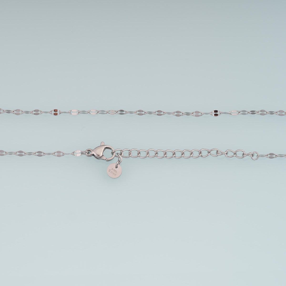 Oval Necklace, 14K Gold Filled Waterproof Non Tarnish Necklace,DIY Everyday Layering Necklace