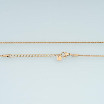 Fine Cuba Necklace, 14K Gold Filled Waterproof Non Tarnish Necklace,DIY Everyday Layering Necklace