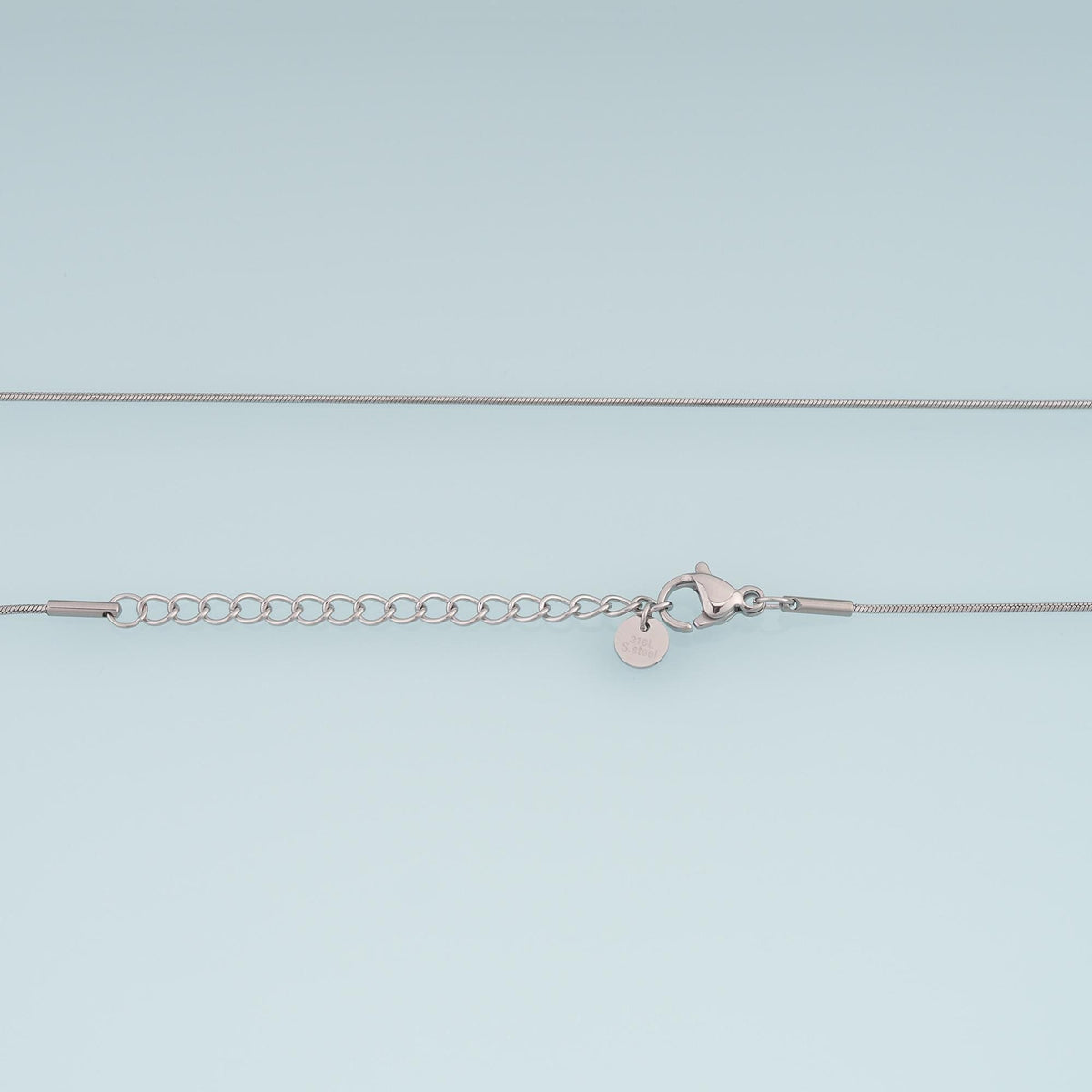Square Snake Necklace, 14K Gold Filled Waterproof Non Tarnish Necklace,DIY Everyday Layering Necklace