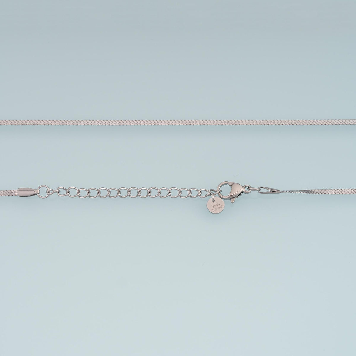 Flat Dense Necklace, 14K Gold Filled Waterproof Non Tarnish Necklace,DIY Everyday Layering Necklace