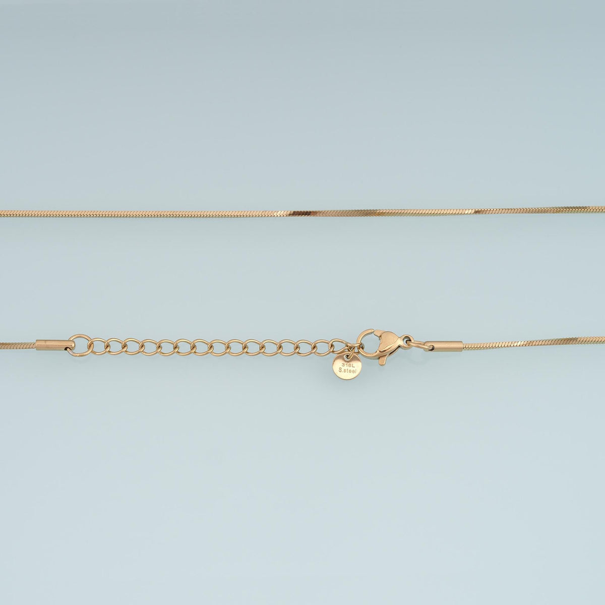 14K Gold Square Necklace for Jewelry Making