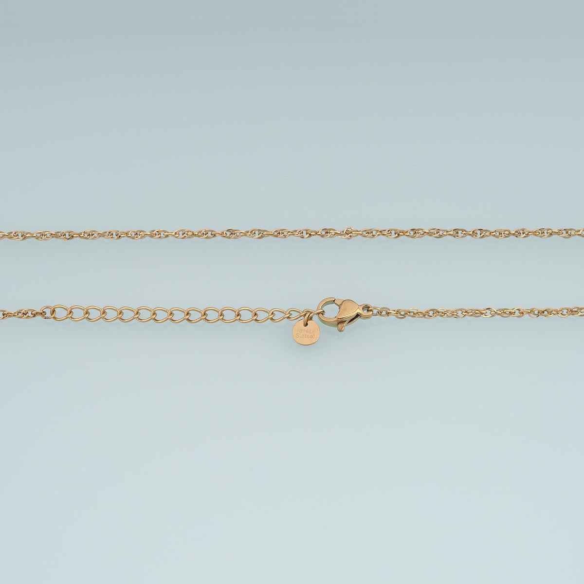 Twist Link Necklace,14K Gold Filled Waterproof Non Tarnish Necklace,DIY Everyday Layering Necklace