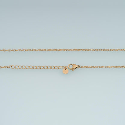 Twist Link Necklace,14K Gold Filled Waterproof Non Tarnish Necklace,DIY Everyday Layering Necklace