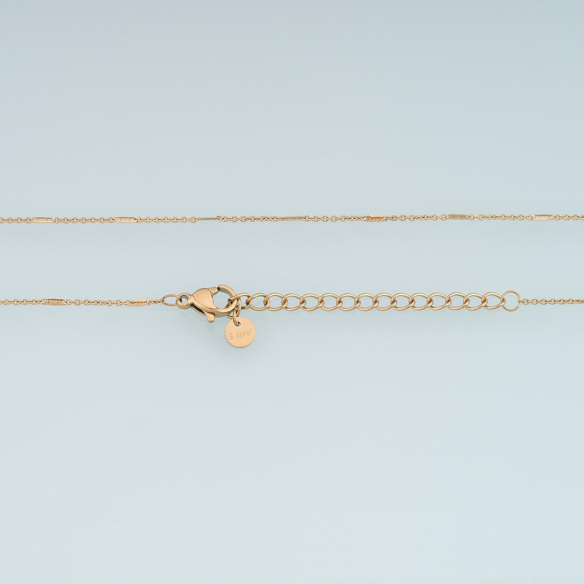 Thin Rectangle Necklace,14K Gold Filled Waterproof Non Tarnish Necklace,DIY Everyday Layering Necklace
