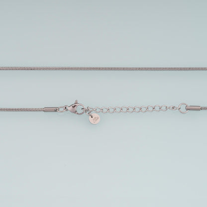 Round Snake Bone Necklace,14K Gold Filled Waterproof Non Tarnish Necklace,DIY Everyday Layering Necklace