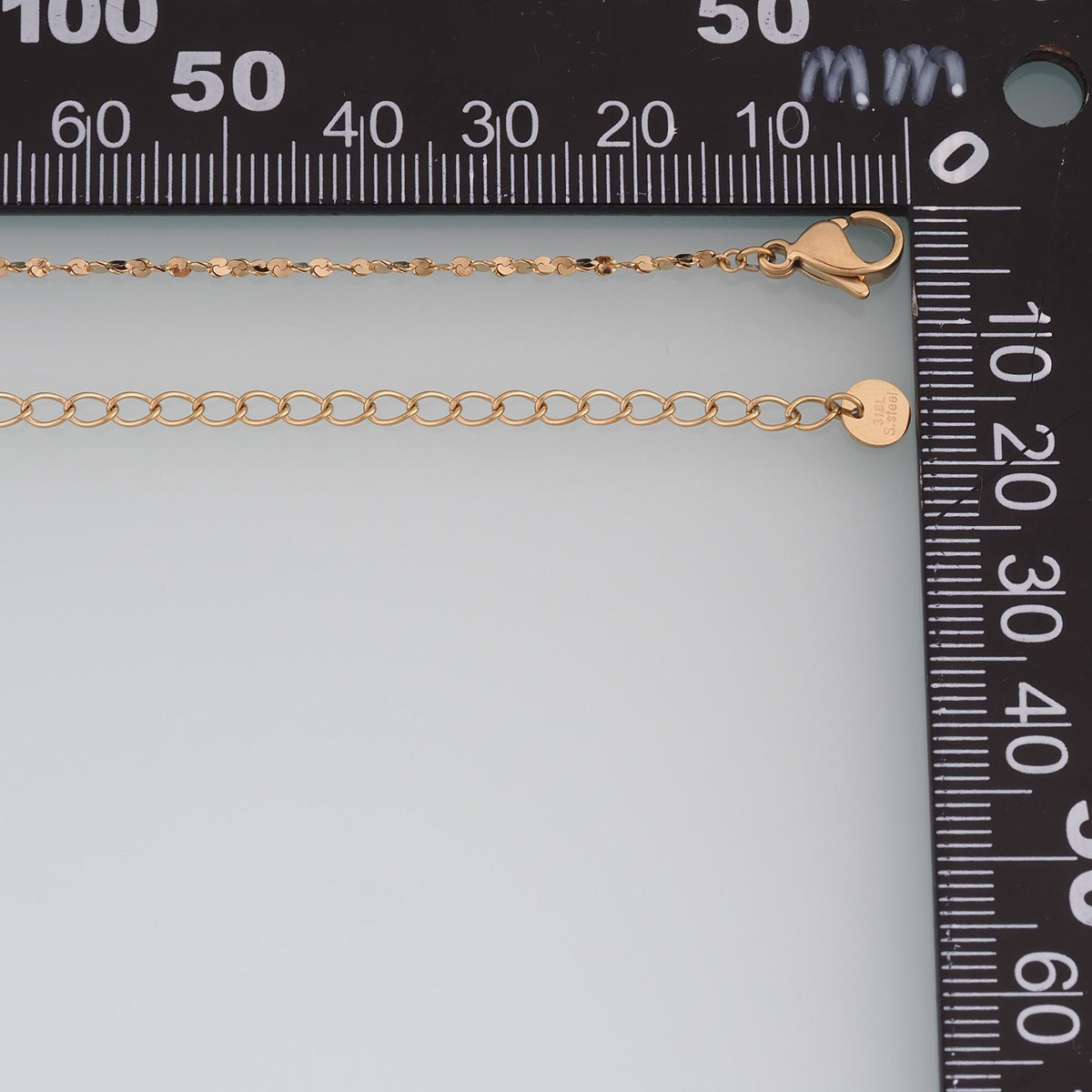 Sequins Necklace,14K Gold Filled Waterproof Non Tarnish Necklace,DIY Everyday Layering Necklace