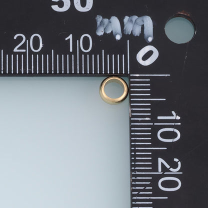 18K Gold Filled Round Round Beads for Jewelry Making